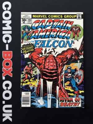 Captain America #208 Marvel Comics Group 1977 Newsstand