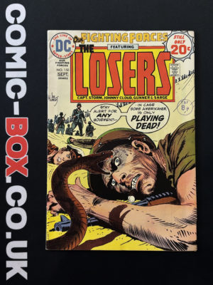 Our Fighting Forces #150 DC 1974 Joe Kubert Cover