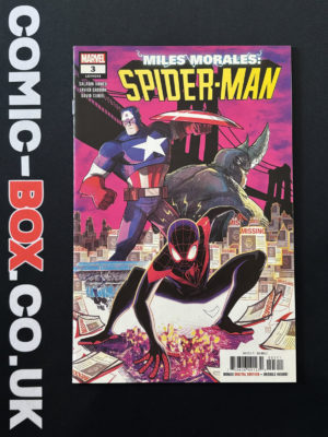 Miles Morales: Spider-Man #3 Marvel 2019 Marco D'Alfonso Cover