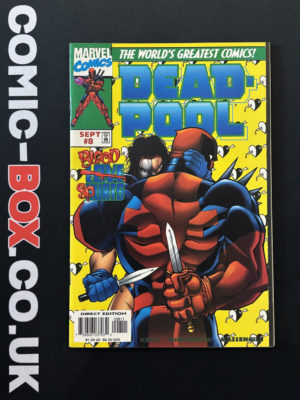 Deadpool #8 Marvel 1997 Direct Edition Ed McGuinness Cover