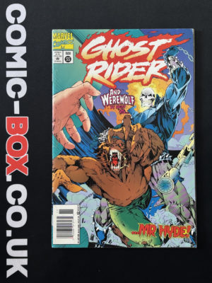 Ghost Rider #55 Marvel 1994 Newsstand Larry Stroman and Mark Texeira Cover