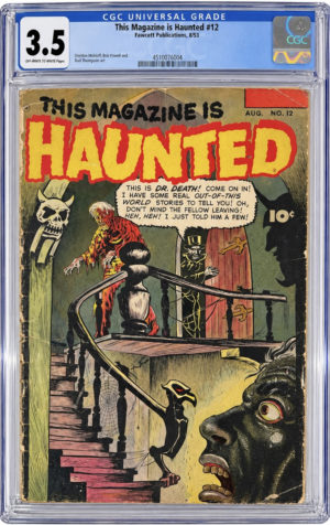 This Magazine is Haunted #12 (1953) CGC 3.5 | Fawcett Publications