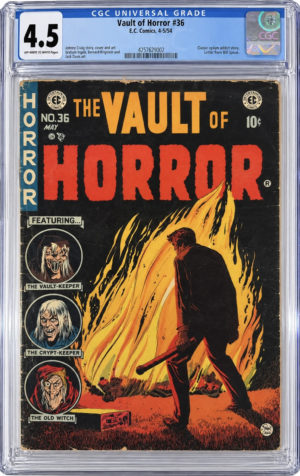 Vault of Horror #36 (1954) CGC 4.5 | E.C. Comics