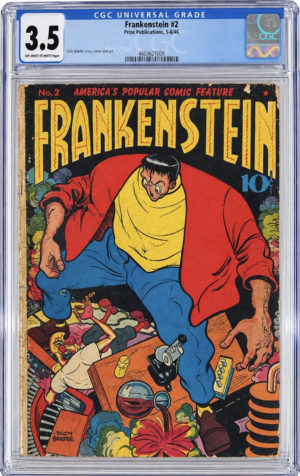 Frankenstein #2 (1946) CGC 3.5 | Prize Publications