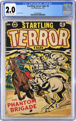 Startling Terror Tales #8 (1954) CGC 2.0 | Star Publications