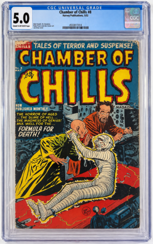Chamber of Chills #8 (1952) CGC 5.0 | Harvey Publications