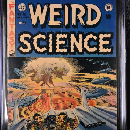 Weird Science #18 (1953) CGC 5.5 | E.C. Comics