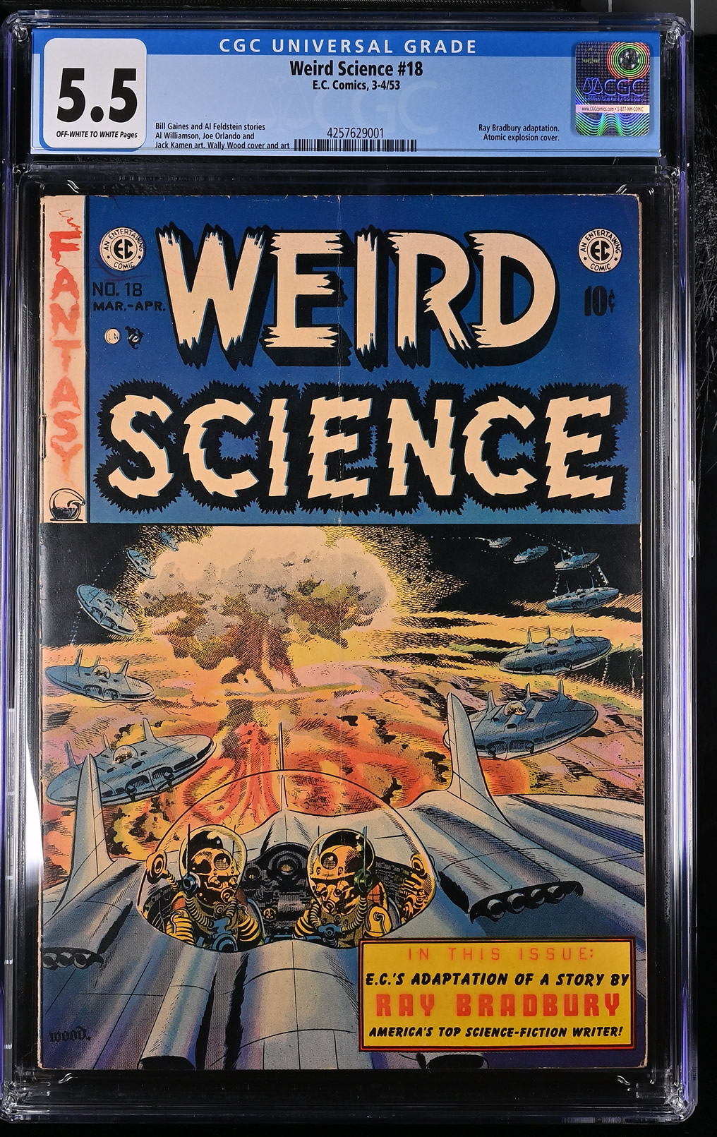 Weird Science #18 (1953) CGC 5.5 | E.C. Comics
