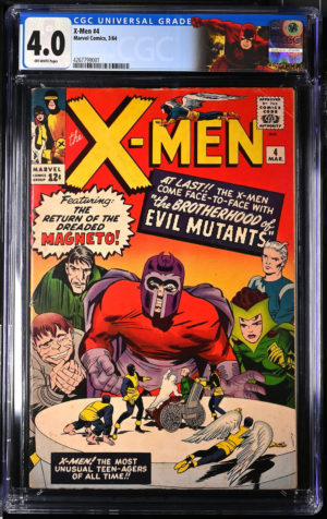 X-Men #4 (1964) CGC 4.0 | Marvel Comics