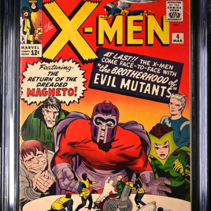 X-Men #4 (1964) CGC 4.0 | Marvel Comics