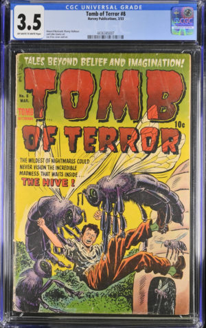 Tomb of Terror #8 (1953) CGC 3.5 | Harvey Publications