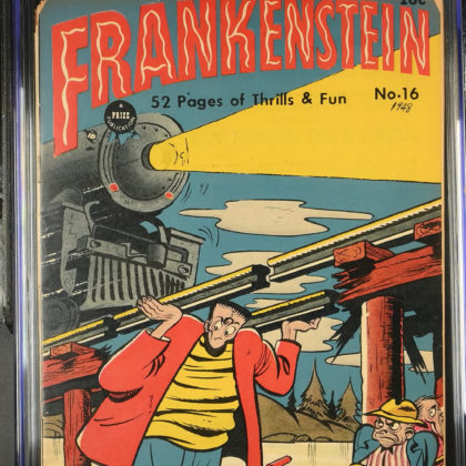 Frankenstein #16 (1948) CGC 2.0 | Prize Publications