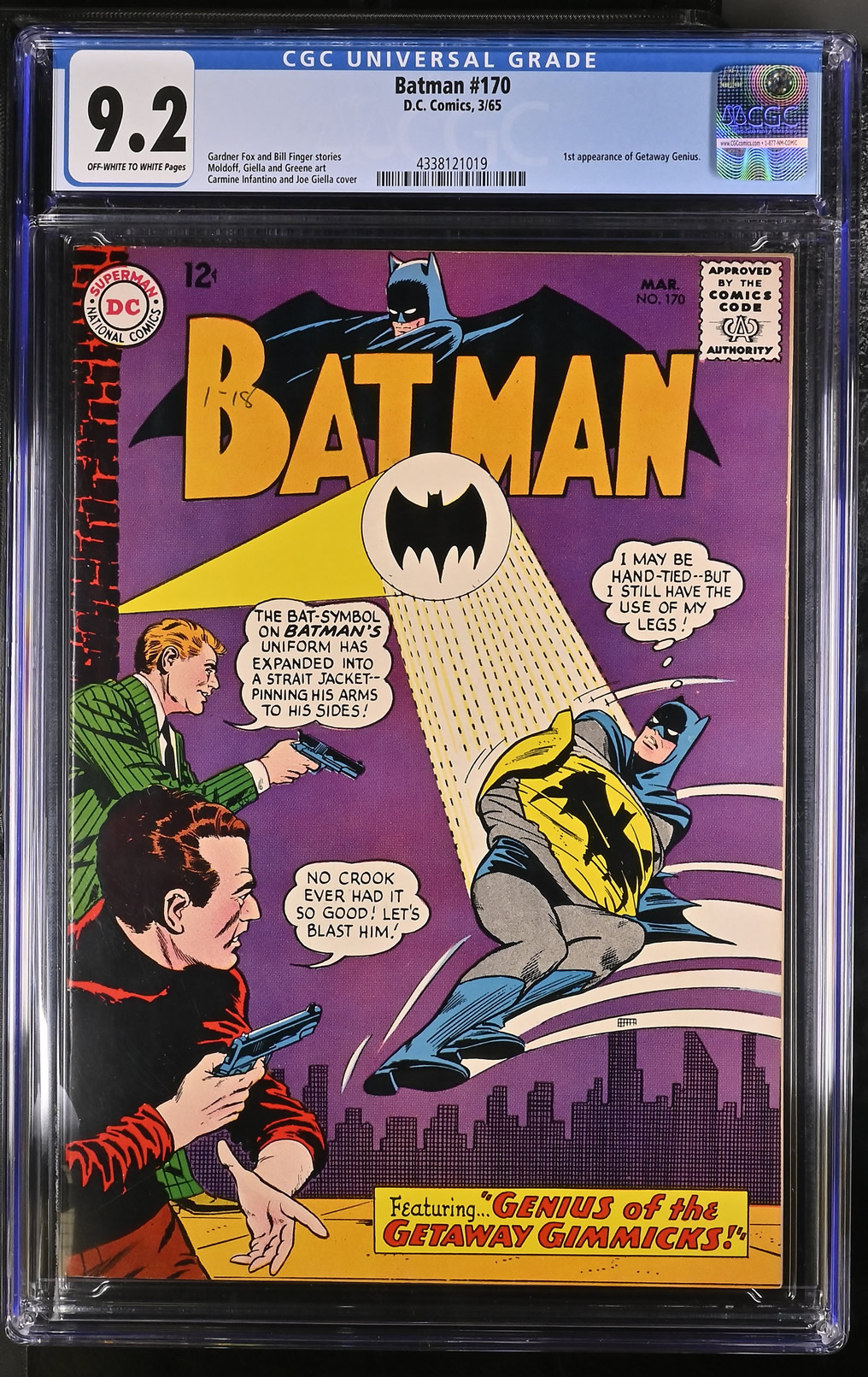 Batman #170 (1965) CGC 9.2 | D.C. Comics