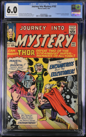 Journey Into Mystery #103 (1964) CGC 6.0 | Marvel Comics