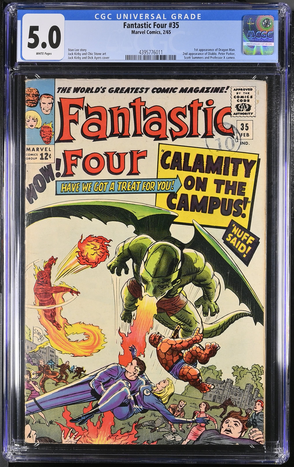 Fantastic Four #35 (1965) CGC 5.0 | Marvel Comics
