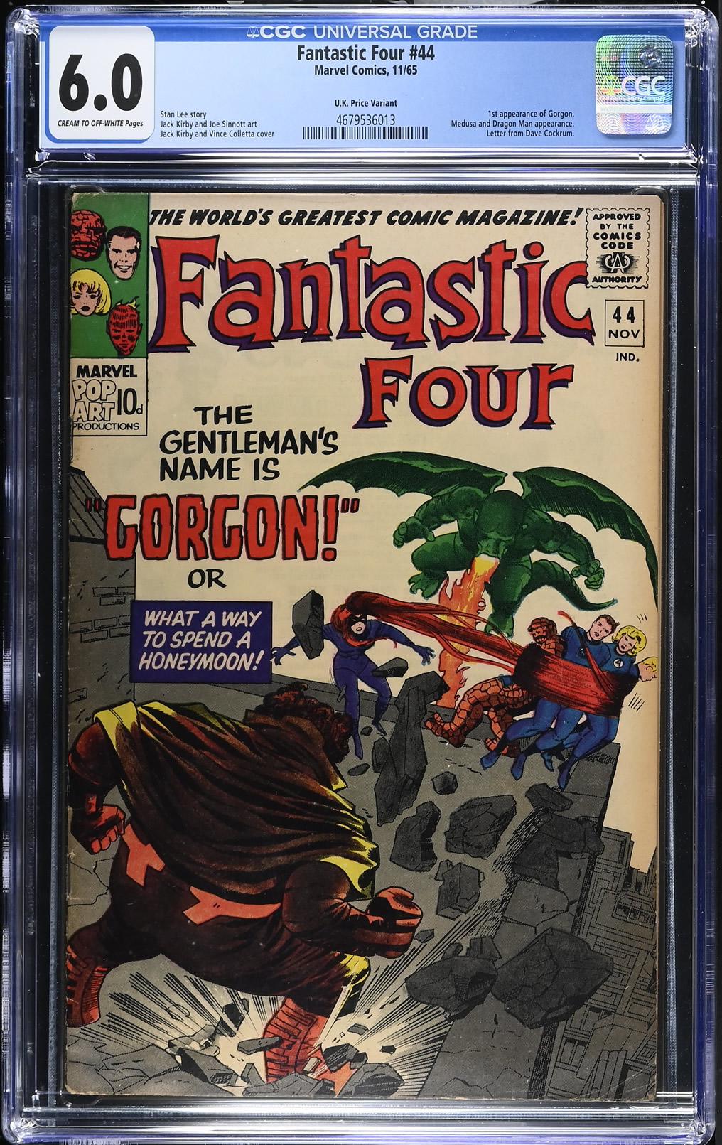Fantastic Four #44 (1965) CGC 6.0 | Marvel Comics