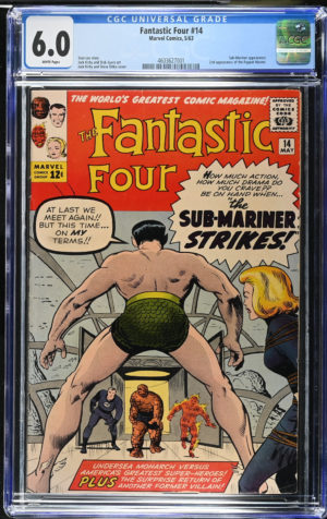 Fantastic Four #14 (1963) CGC 6.0 | Marvel Comics