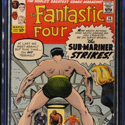 Fantastic Four #14 (1963) CGC 6.0 | Marvel Comics