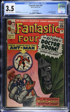 Fantastic Four #16 (1963) CGC 3.5 | Marvel Comics