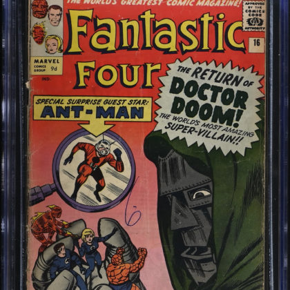 Fantastic Four #16 (1963) CGC 3.5 | Marvel Comics