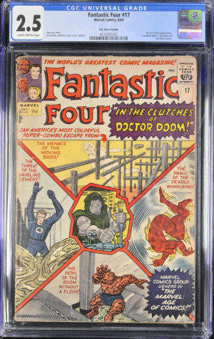 Fantastic Four #17 (1963) CGC 2.5 | Marvel Comics
