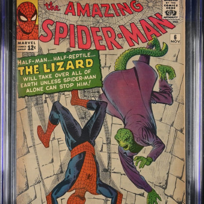 Amazing Spider-Man #6 (1963) CGC 5.5 | Marvel Comics