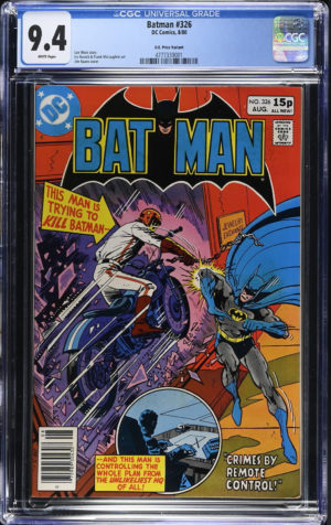 Batman #326 (1980) CGC 9.4 | DC Comics