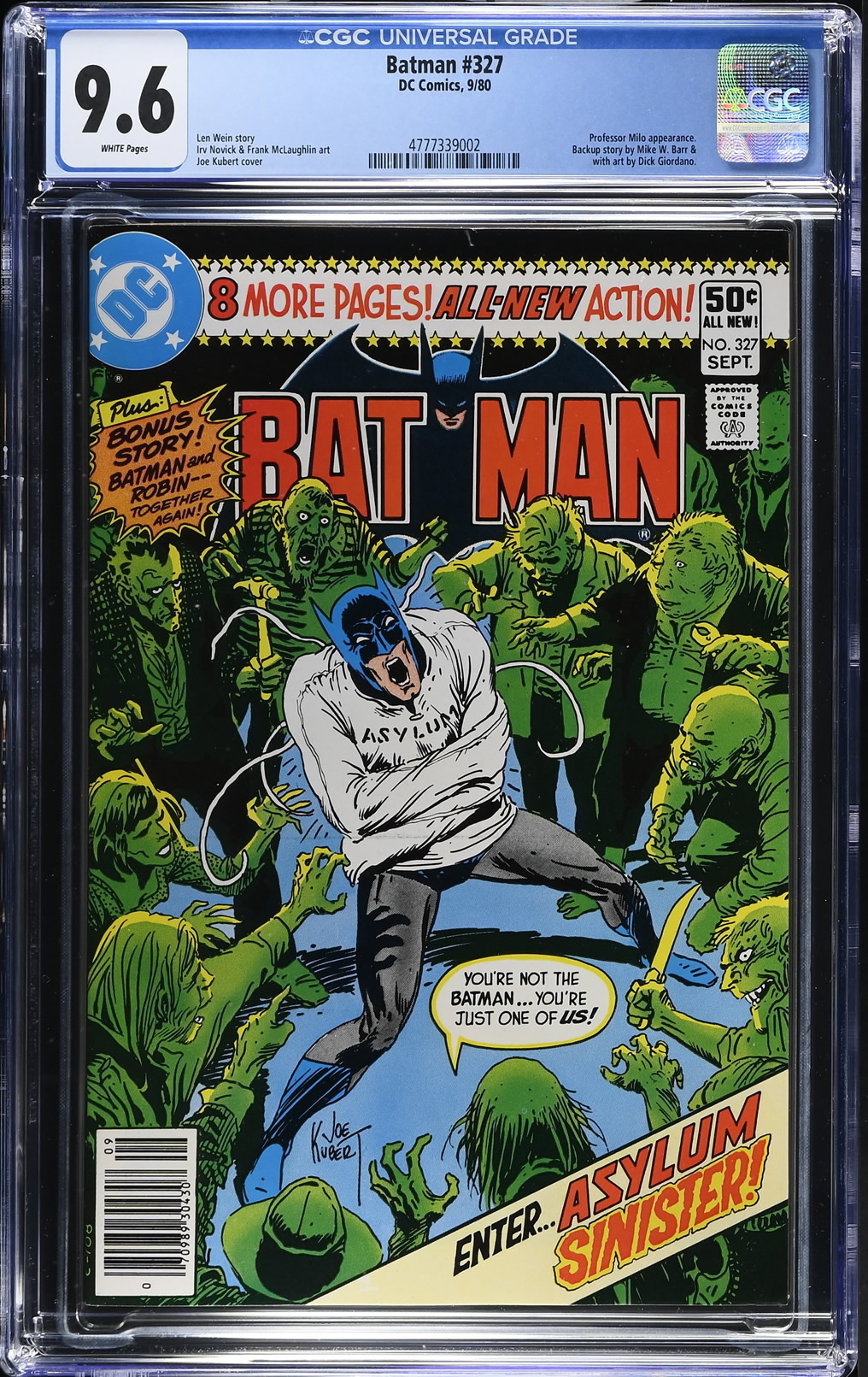 Batman #327 (1980) CGC 9.6 | DC Comics