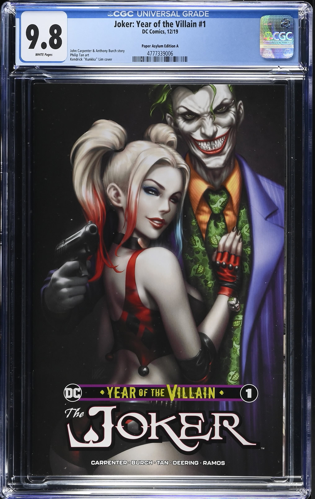 Joker: Year of the Villain #1 (2019) CGC 9.8 | DC Comics