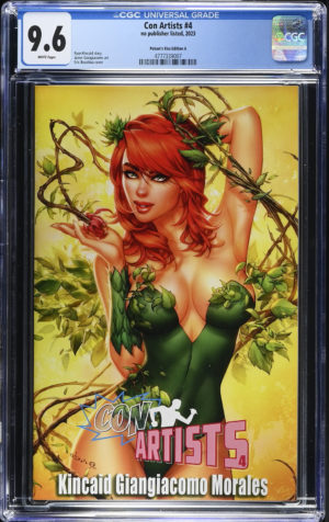 Con Artists #4 (2023) CGC 9.6 | Poison Ivy Homage