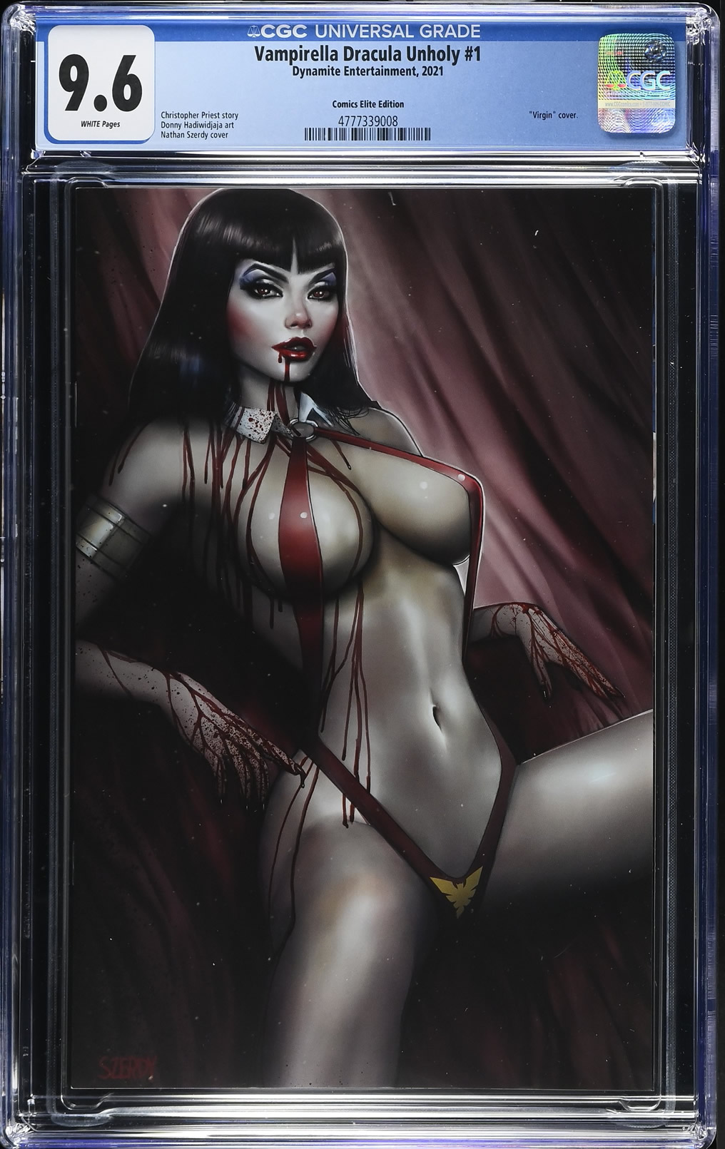 Vampirella Dracula Unholy #1 (2021) CGC 9.6 | Dynamite Entertainment