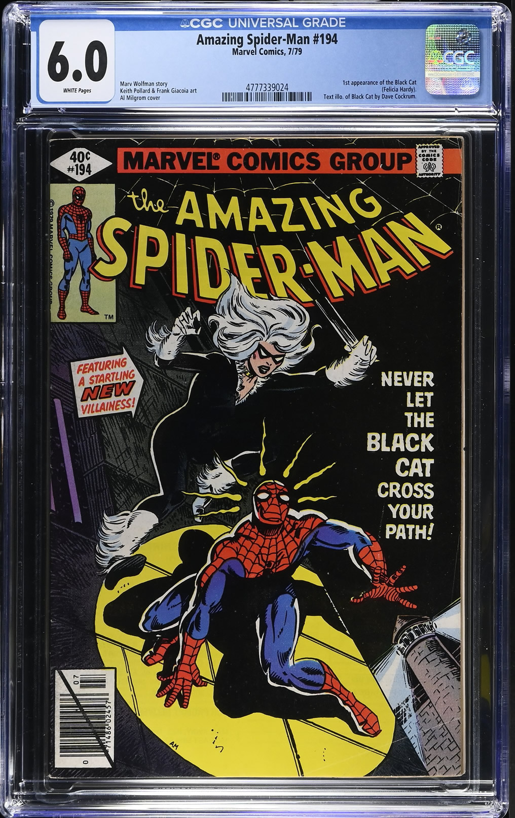 Amazing Spider-Man #194 (1979) CGC 6.0 | Marvel Comics