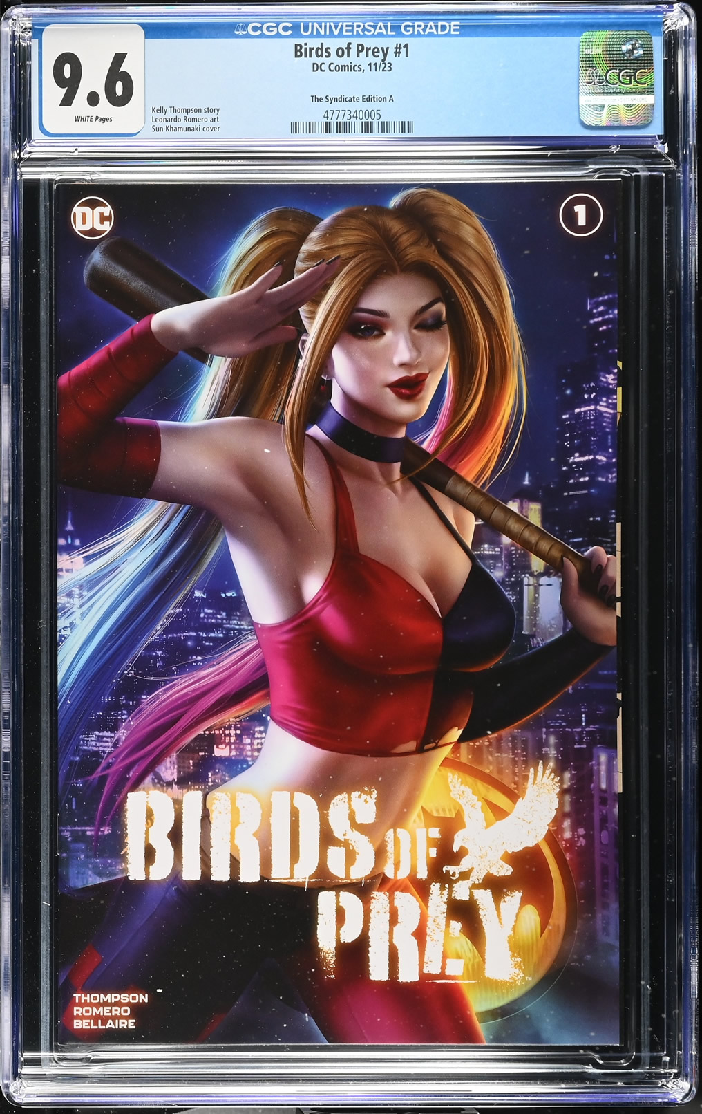 Birds of Prey #1 (2023) CGC 9.6 | DC Comics