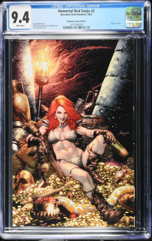 Immortal Red Sonja #2 (2022) CGC 9.4 | Dynamite Entertainment