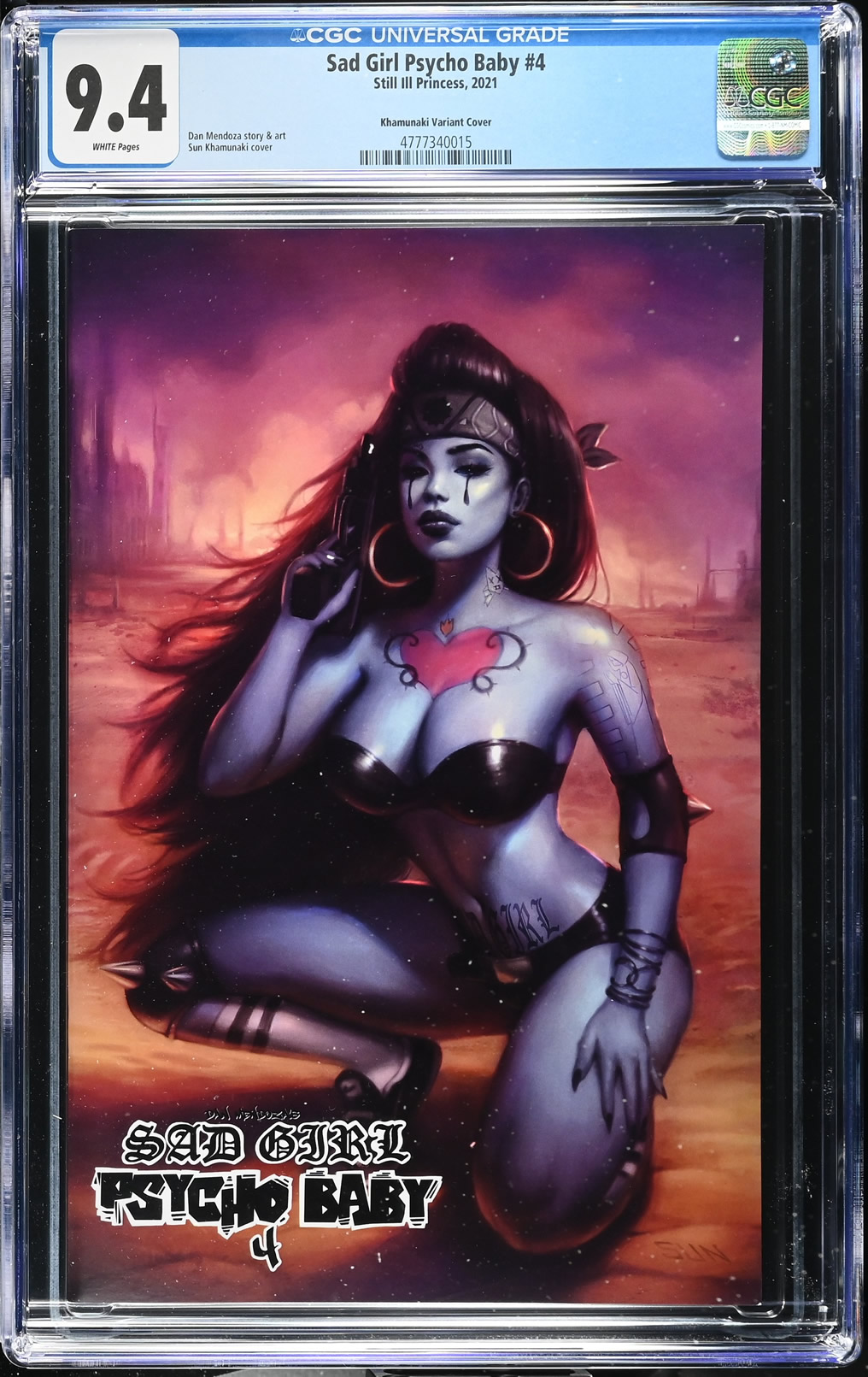 Sad Girl Psycho Baby #4 (2021) CGC 9.4 | Still Ill Princess