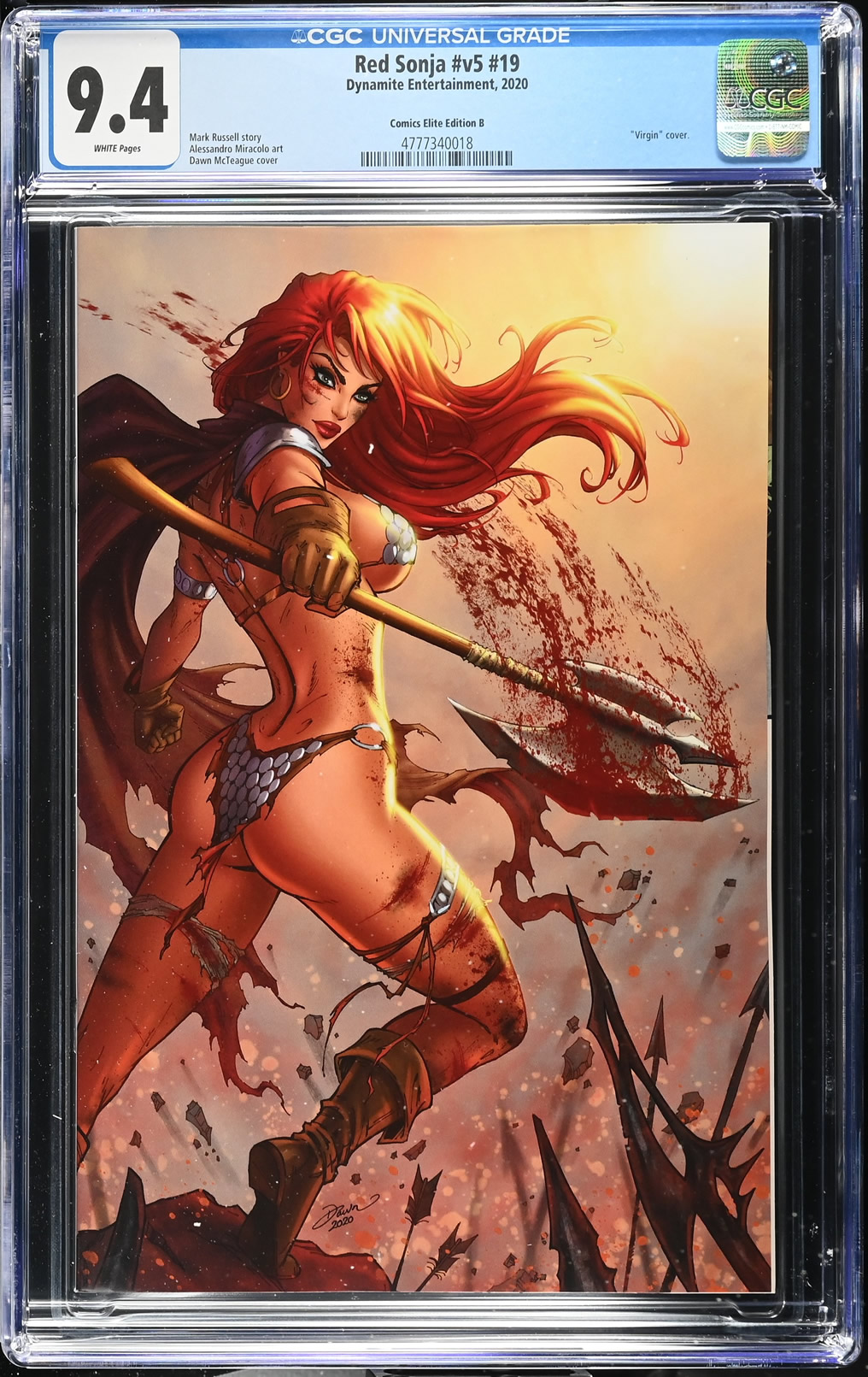 Red Sonja #19 (2020) CGC 9.4 | Dynamite Entertainment