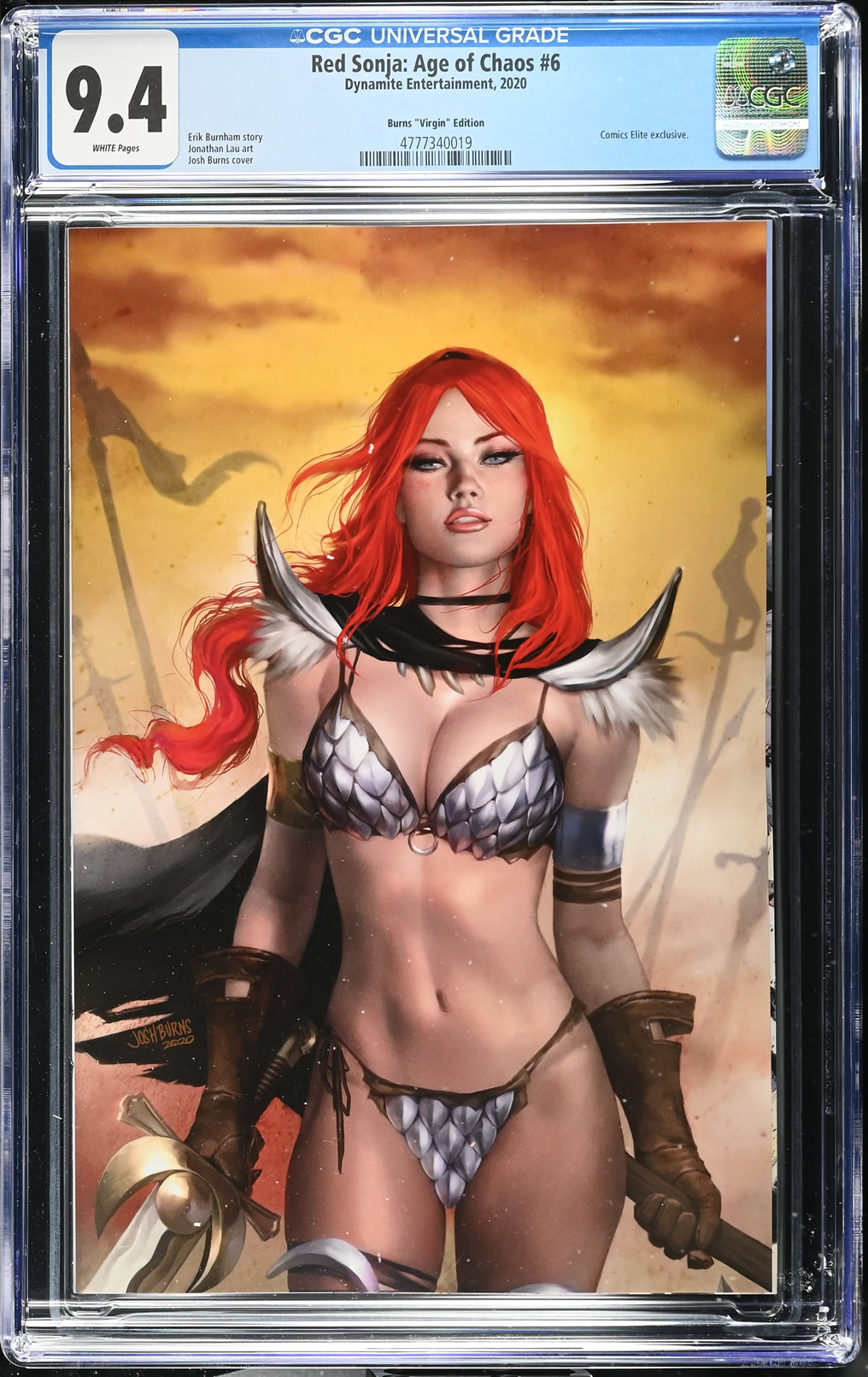 Red Sonja: Age of Chaos #6 (2020) CGC 9.4 | Dynamite Entertainment