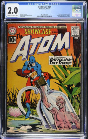 Showcase #34 (1961) CGC 2.0 | DC Comics