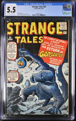 Strange Tales #85 (1961) CGC 5.5 | Atlas Comics