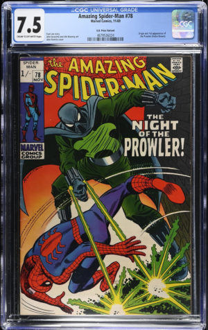 Amazing Spider-Man #78 (1969) CGC 7.5 | Marvel Comics
