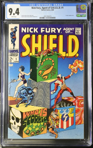 Nick Fury, Agent of S.H.I.E.L.D. #1 (1968) CGC 9.4 | Marvel Comics