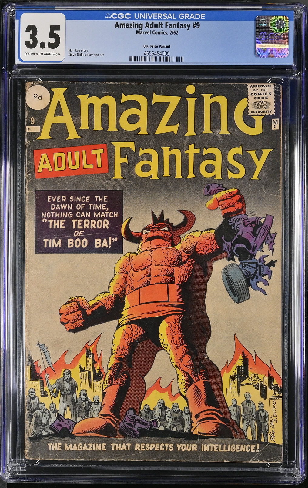 Amazing Adult Fantasy #9 (1962) CGC 3.5 | Marvel Comics
