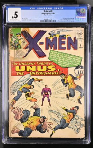 X-Men #8 (1964) CGC 0.5 | Marvel Comics