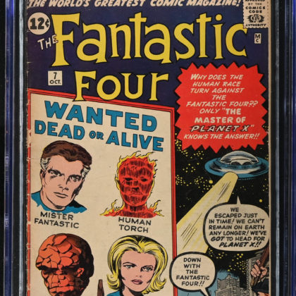 Fantastic Four #7 (1962) CGC 2.5 | Marvel Comics