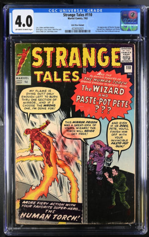 Strange Tales #110 (1963) CGC 4.0 | Marvel Comics