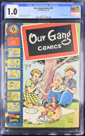 Our Gang Comics #36 (1947) CGC 1.0 | Dell Publishing