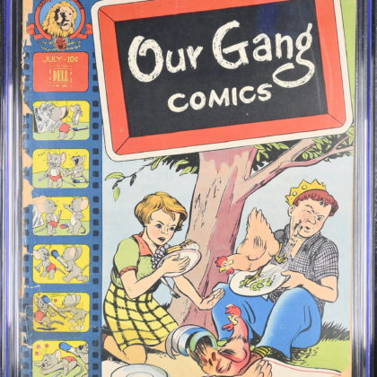 Our Gang Comics #36 (1947) CGC 1.0 | Dell Publishing