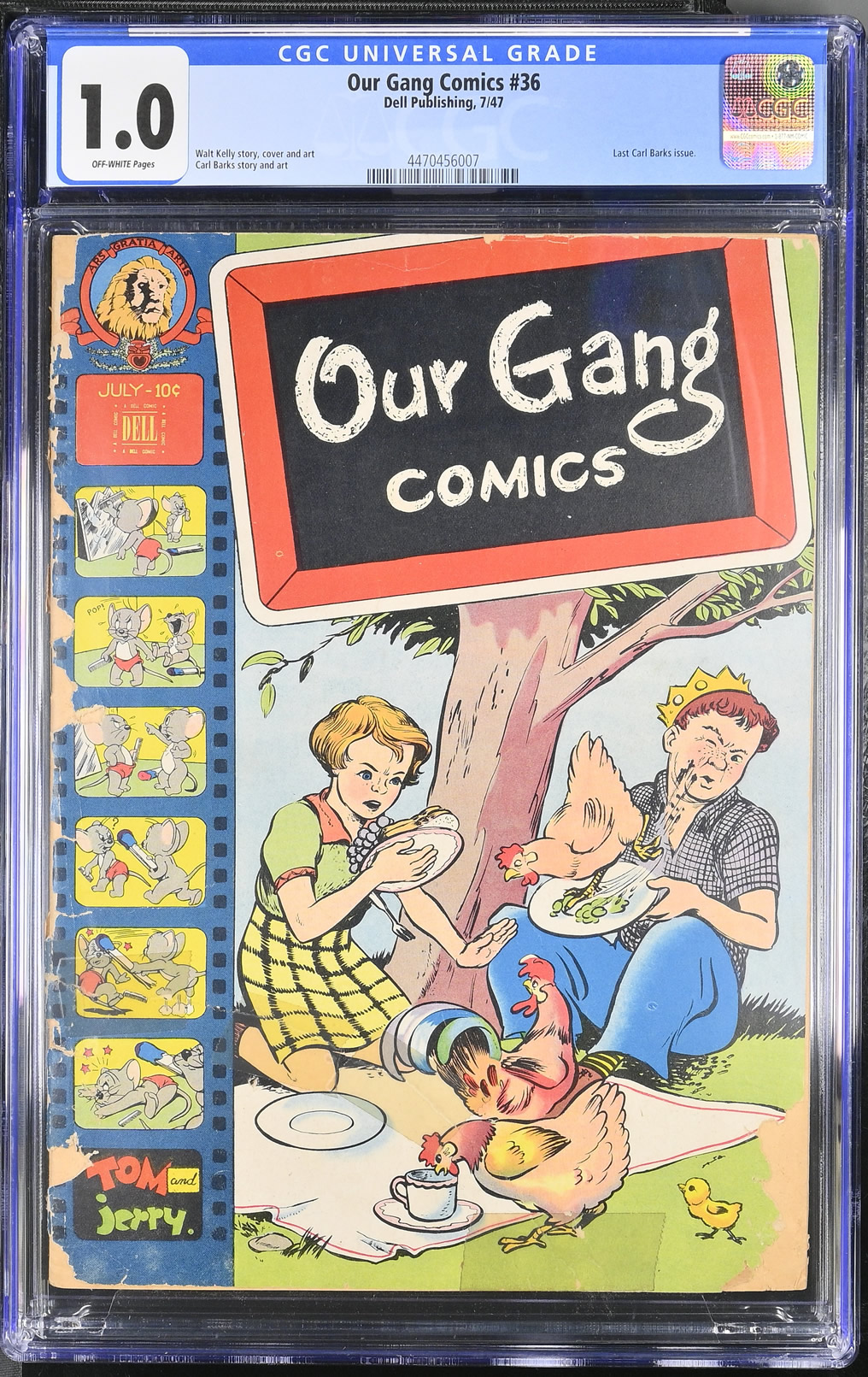 Our Gang Comics #36 (1947) CGC 1.0 | Dell Publishing