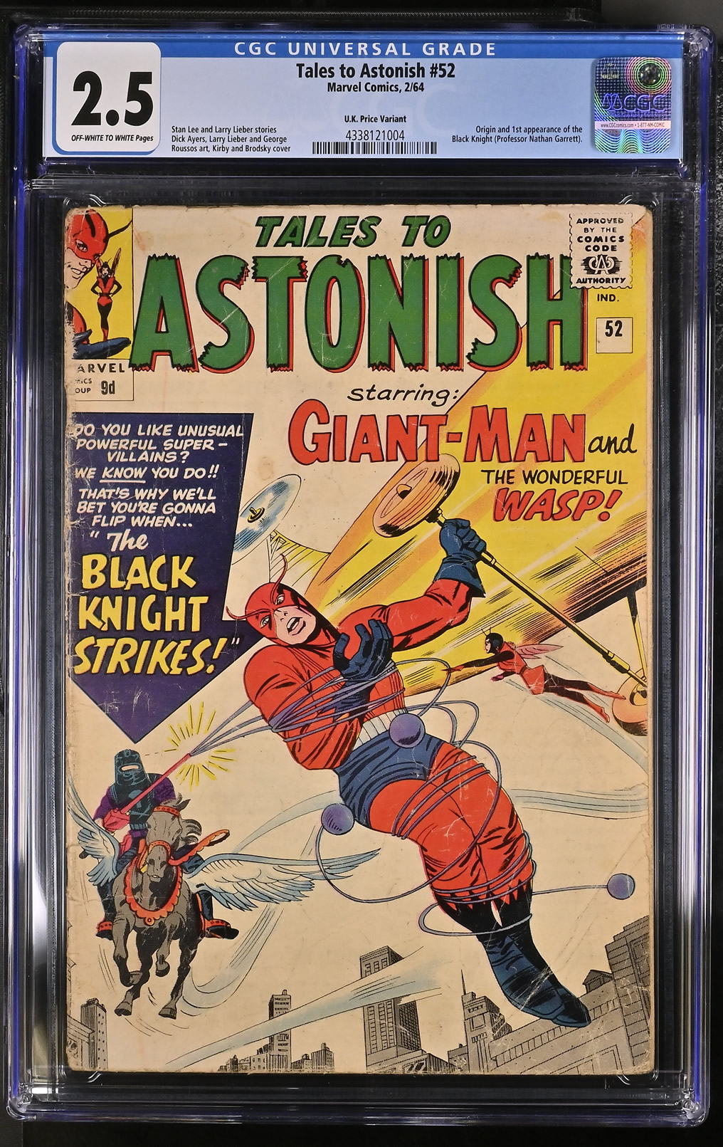 Tales to Astonish #52 (1964) CGC 2.5 | Marvel Comics