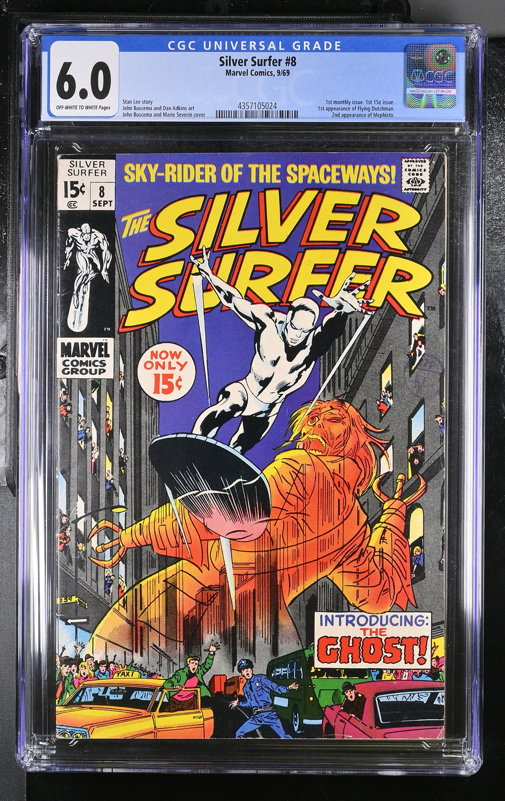 Silver Surfer #8 (1969) CGC 6.0 | Marvel Comics